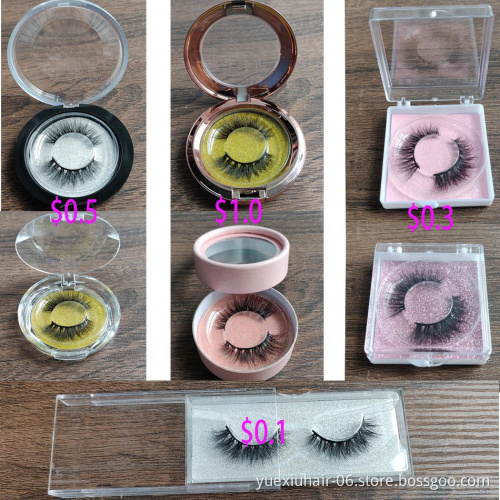 Wholesale 3D Mink Eyelashes Vendor Private Label 25mm Custom Logo Packaging Box
